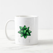 Ich bin das Geschenk - Funny Ugly Weihnachts-Sweat Kaffeetasse (Links)