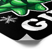 Ich bin das Geschenk - Funny Ugly Weihnachts-Sweat Poster (Ecke)