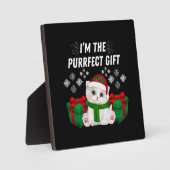 Ich bin das Geschenk für den Zweck Fotoplatte (Vorderseite)
