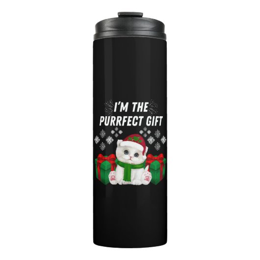 Ich bin das Geschenk für den Zweck Thermosbecher (Vorderseite)