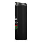 Ich bin das Geschenk für den Zweck Thermosbecher (Nach rechts gedreht)