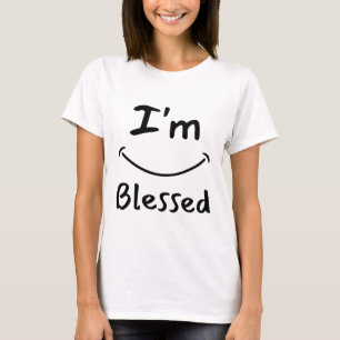Ich bin das gesegnete biblische Lächeln der Frau T-Shirt