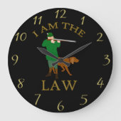 Ich bin das Gesetz: Bauern Uhr der Justiz (Vorderseite)