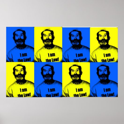 ICH BIN DAS GESETZ! POSTER (Vorne)