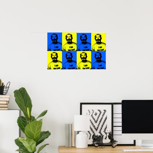 ICH BIN DAS GESETZ! POSTER (Heimbüro)