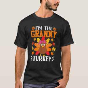 Ich bin das Granny Turkey Shirt Funny Turkey Thank