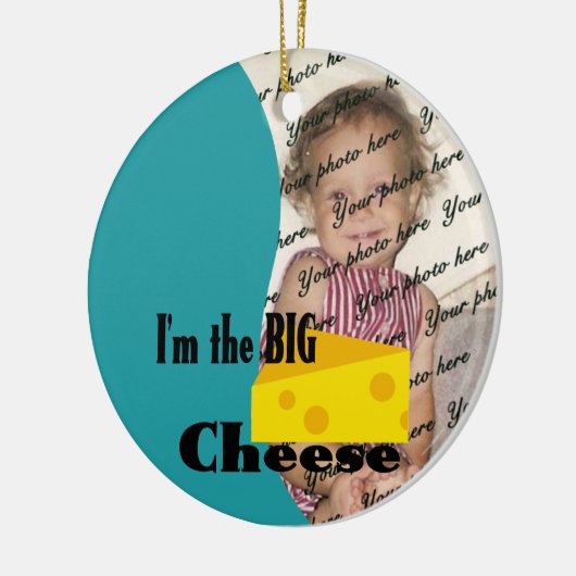 Ich bin das große Foto Keramikornament (Links)