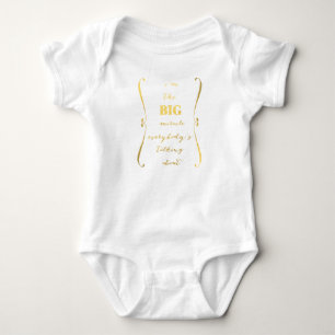 Ich bin das große Wunder.. Baby T - Shirt. Strampler