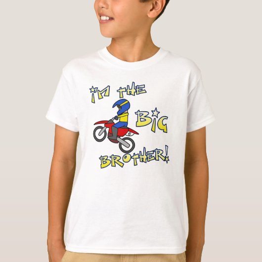 Ich bin das großer Brudermotocross-T-Shirt T-Shirt (Vorderseite)
