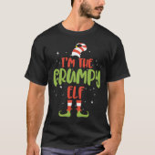 Ich bin das Grumpy Elf Weihnachtsgeschenk T-Shirt (Vorderseite)