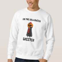 Ich bin das Halloween-Greeter