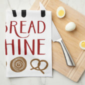 Ich bin das Handtuch für Brot-Maschine (Viertel Falte)