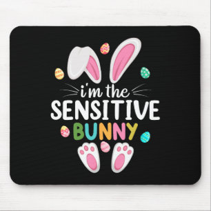 Ich bin das heikle Bunny Matching Family Oster Mousepad
