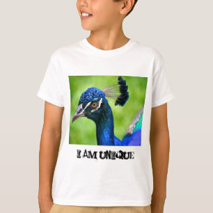 Ich bin das helle T-Shirt des einzigartiges
