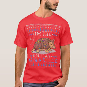 Ich bin das Holiday-Gürteltier Chanukka-Hässlicher T-Shirt