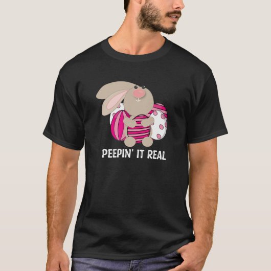 Ich bin das Hübsche Bunny Matching Family Oaster P T-Shirt (Vorderseite)