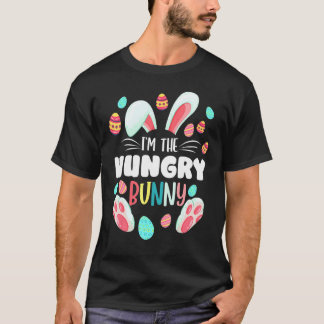 Ich bin das Hungry Bunny Matching Family Osterfest T-Shirt