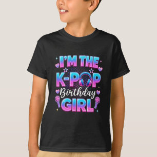 Ich bin das K-Pop-Geburtstagsmädchen Koreanische M T-Shirt