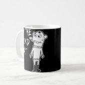 Ich bin das komische Tante-Attitude-Wort Kaffeetasse (Vorderseite Links)
