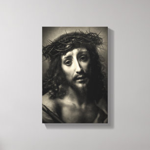 Ich bin das lebende Brot - John-6:51 Leinwanddruck