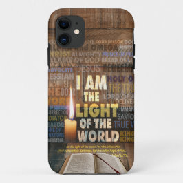 Ich bin das Licht der Welt - John 8:12 Case-Mate iPhone Hülle