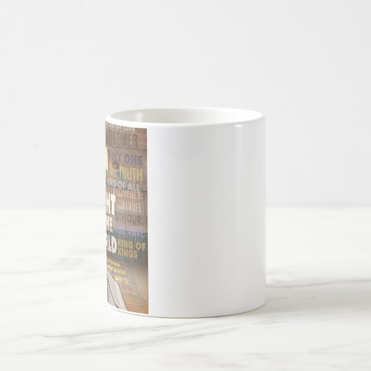 Ich bin das Licht der Welt - John 8:12 Kaffeetasse (Mittel)