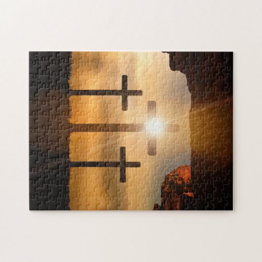 Ich bin das Licht der Welt Puzzle (Horizontal)