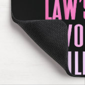 Ich bin das Lieblingskind meiner Schwiegermutter a Mousepad (Ecke)