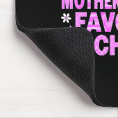 Ich bin das Lieblingskind meiner Schwiegermutter Mousepad (Ecke)