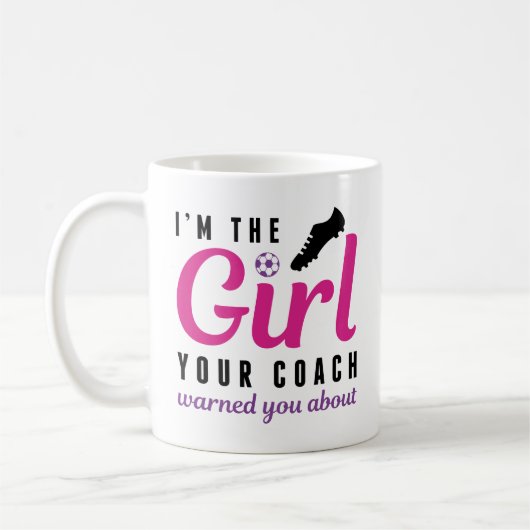 Ich bin das Mädchen Kaffeetasse (Links)