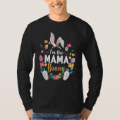 Ich bin das Mama Bunny Matching Family Osterfest P T-Shirt (Vorderseite)