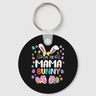 Ich bin das Mama-Kaninchen Lustige Kaninchenohr-Os Schlüsselanhänger