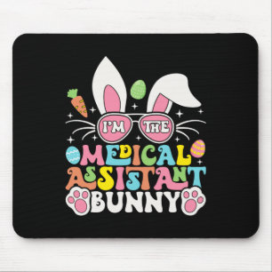 Ich bin das medizinische Sofort-Häschen, lustiger Mousepad