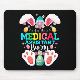 Ich bin das medizinische Sofort-Hasen-Osterhasen-H Mousepad
