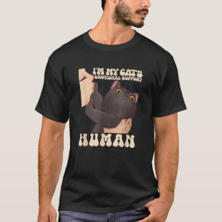 Ich bin das menschliche emotionale Unterstützungss T-Shirt
