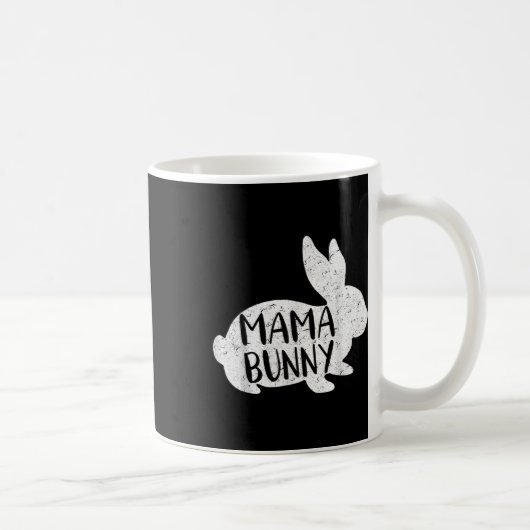 Ich bin das Mimi-Bunny Ostern Lustiges Ostern Mutt Kaffeetasse (Rechts)