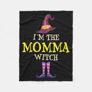 Ich bin das Momma Hexe Kostüm Halloween Lustige He Fleecedecke