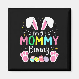 Ich bin das Mummy-Bunny, lustige passende Ostern-F Magnet