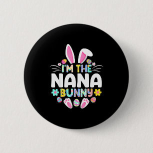 Ich bin das Nana-Kaninchen, lustiger Ostertag, fam Button