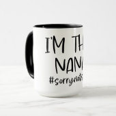 Ich bin das Nana/Oma Tasse (Vorderseite Links)