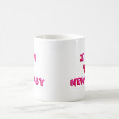 Ich bin das neue Baby Kaffeetasse (Mittel)