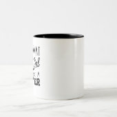 Ich bin das Niedliche Mädchen, das auch Anwalt ist Zweifarbige Tasse (Mittel)