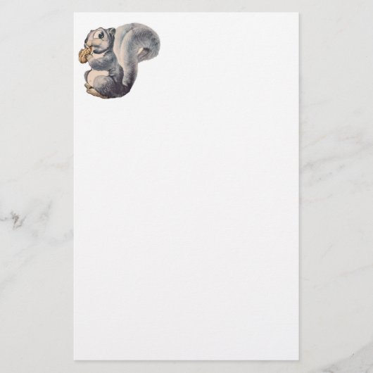 Ich bin das Nuts stationäre Eichhörnchen Briefpapier (Vorderseite)