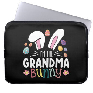 Ich bin das Oma-Kaninchen Oster-Familien-Matching Laptopschutzhülle