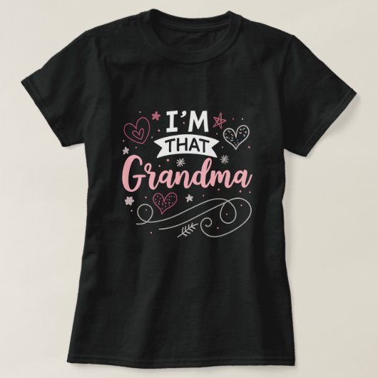 Ich bin das Oma T-Shirt (Design vorne)