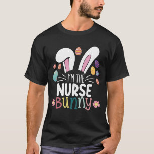 Ich bin das Oster-Matching-Krankenschwester-Häsche T-Shirt