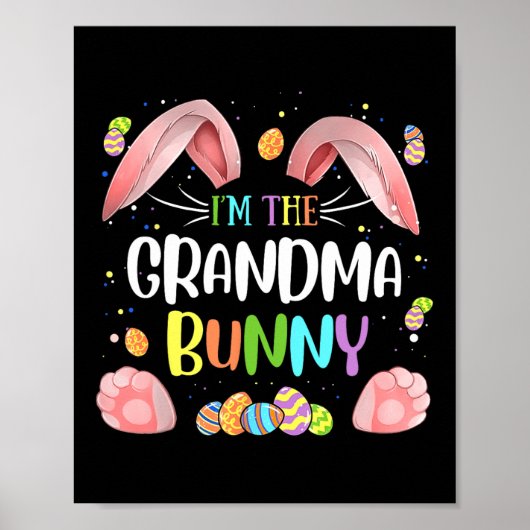 Ich bin das Osterfest der Großmutter Niedlich Matc Poster (Vorne)