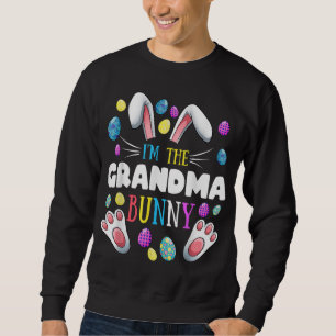 Ich bin das Osterfest-Party der Großmutter-Bunny M Sweatshirt