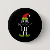 Ich bin das P-Elf-Shirt, das Weihnachtsfamilie S_ Button (Vorderseite)