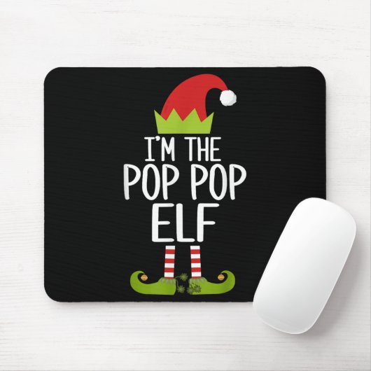 Ich bin das P-Elf-Shirt, das Weihnachtsfamilie S_ Mousepad (Mit Mouse)